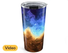 Cosmic Cliffs 20 oz Tumbler listing preview