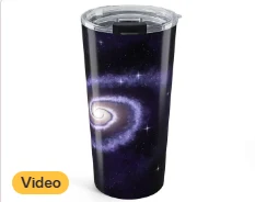 Spiral Galaxy 20 oz Tumbler listing preview