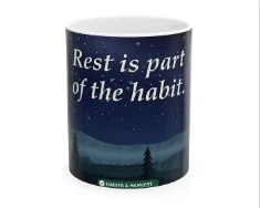 Rest Is Part of the Habit Mug listing preview